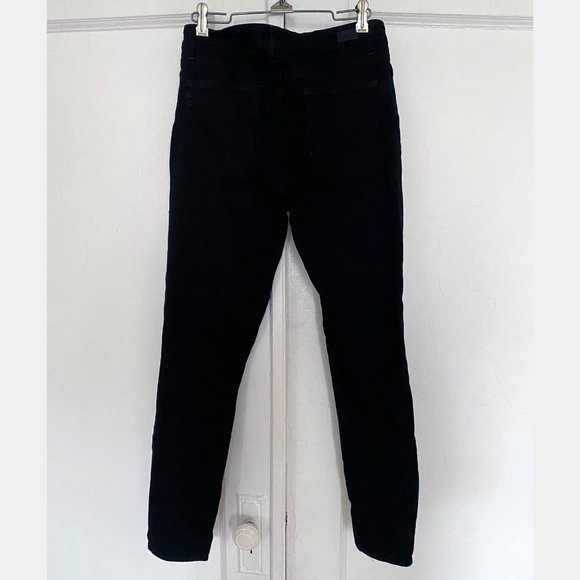 Verdugo Ultra Skinny Black Jeans by Paige Size 30 - Picture 3 of 4
